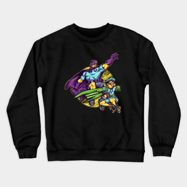 Dynamic Buds Crewneck Sweatshirt by poopsmoothie